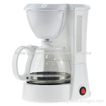 Coffee Maker with 6 Cups/0.75L Capacity and 650W Power